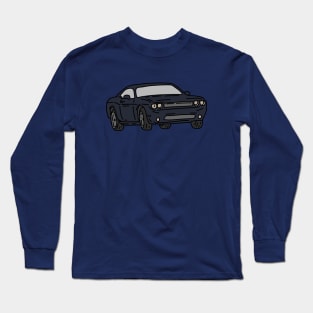 muscle car drift racing Long Sleeve T-Shirt